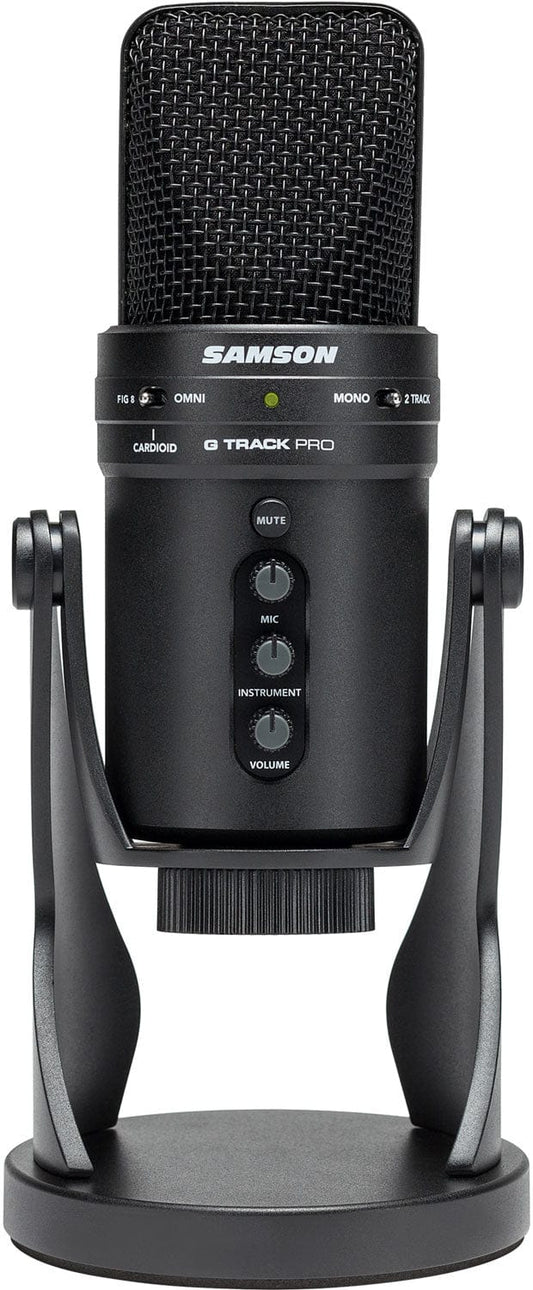 Samson SAGM1UPRO USB 24-Bit Multi Pattern Studio Condenser Mic with Audio Interface - PSSL ProSound and Stage Lighting