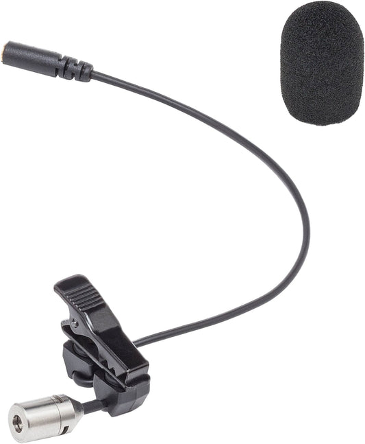 Samson SALM7B Unidirectional Lavalier Microphone w/ Hirose 4-Pin Switchcraft TA3F and TA4F Cables - PSSL ProSound and Stage Lighting