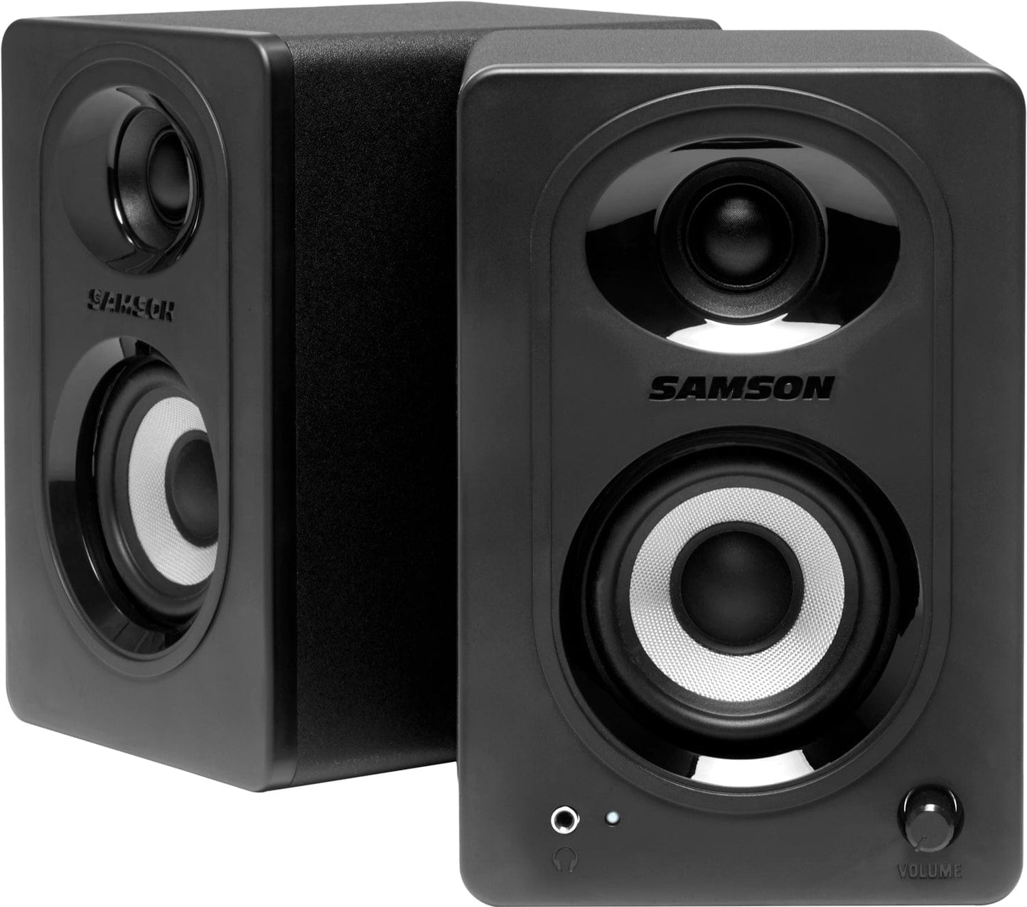 Samson SAM30BT Active 2-Way Monitors with Bluetooth 3-Inch Woofer 2 x 20-Watts - PSSL ProSound and Stage Lighting