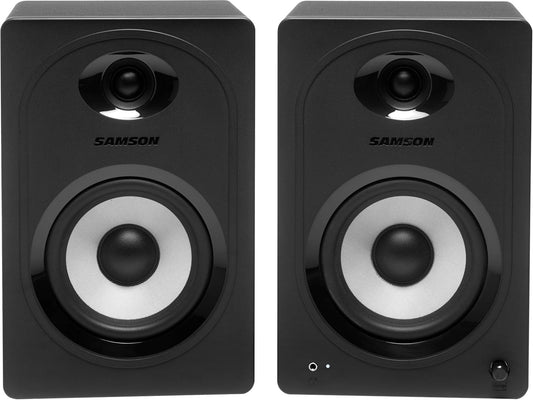 Samson SAM50BT Active 2-Way Monitors with Bluetooth 5.25-Inch Woofer 2 x 40-Watt - PSSL ProSound and Stage Lighting