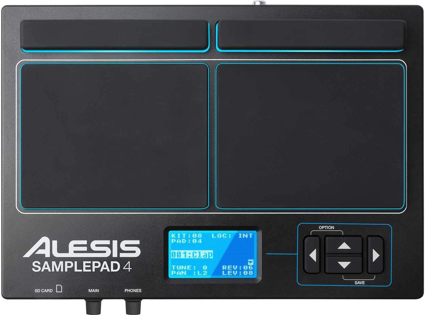 Alesis SamplePad 4 4-Pad Percussion and Sample Trigger - PSSL ProSound and Stage Lighting