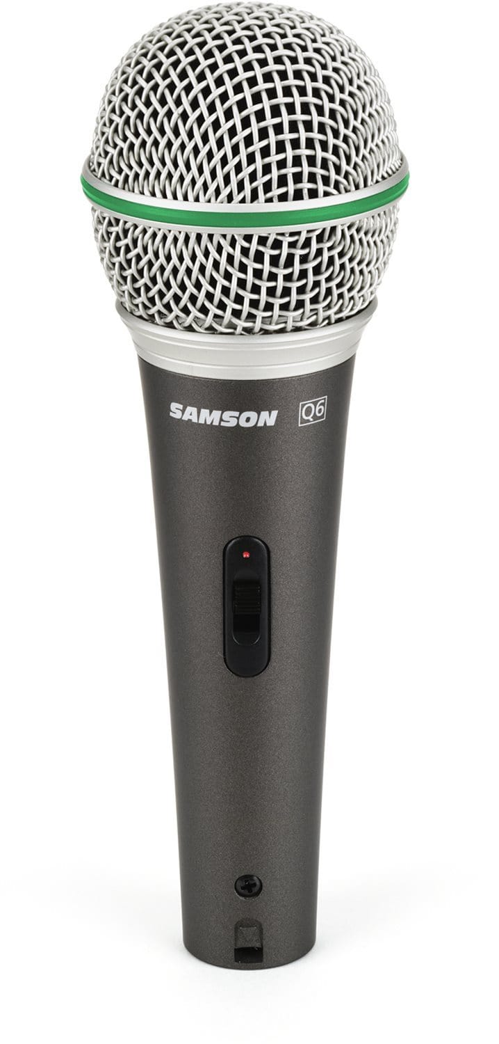 Samson Q6 Dynamic Supercardioid Handheld Mic - PSSL ProSound and Stage Lighting