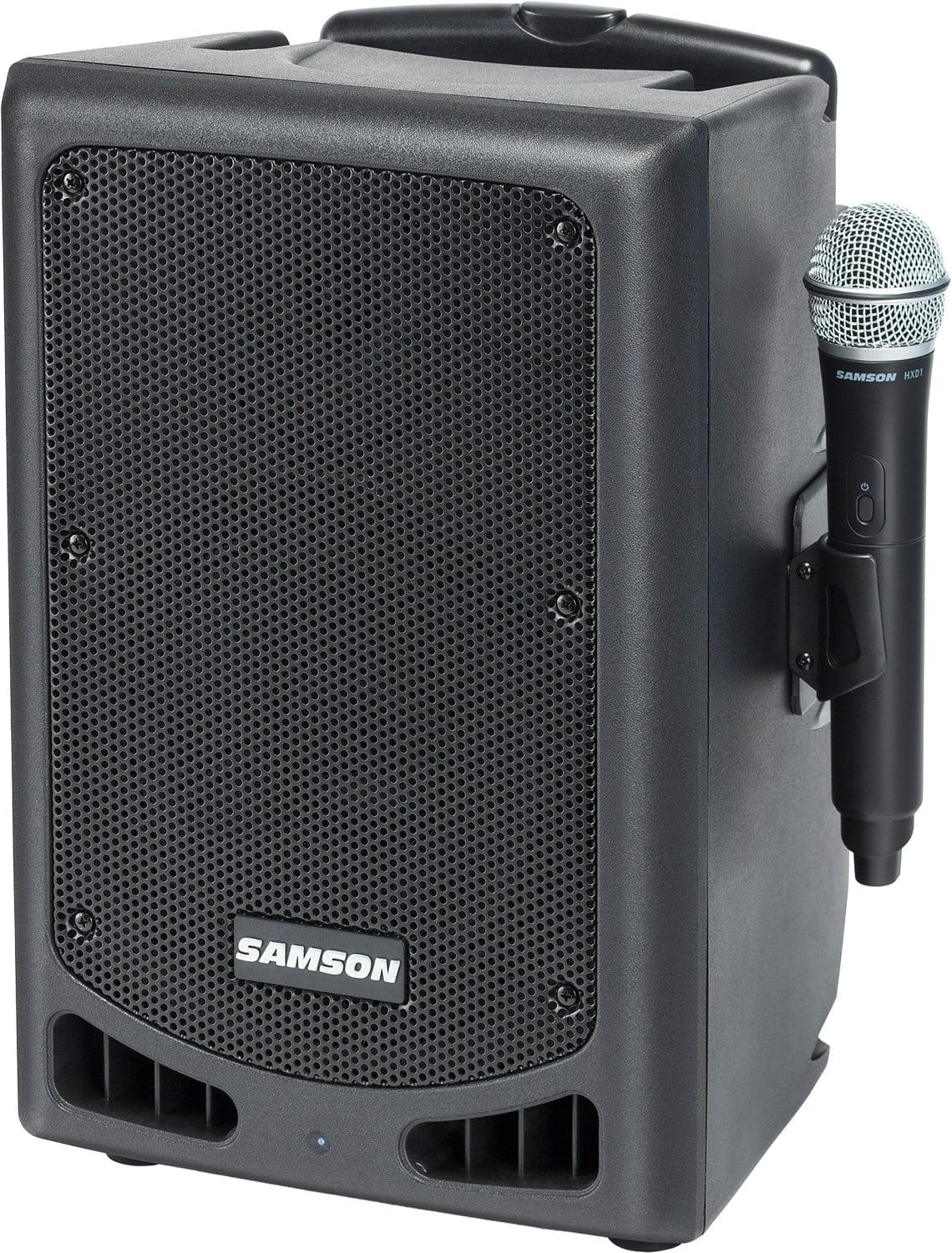 Samson SAXP208W Portable PA 200-Watts 2-Way 8-Inch Woofer w/ Bluetooth and Wireless HH Mic - PSSL ProSound and Stage Lighting