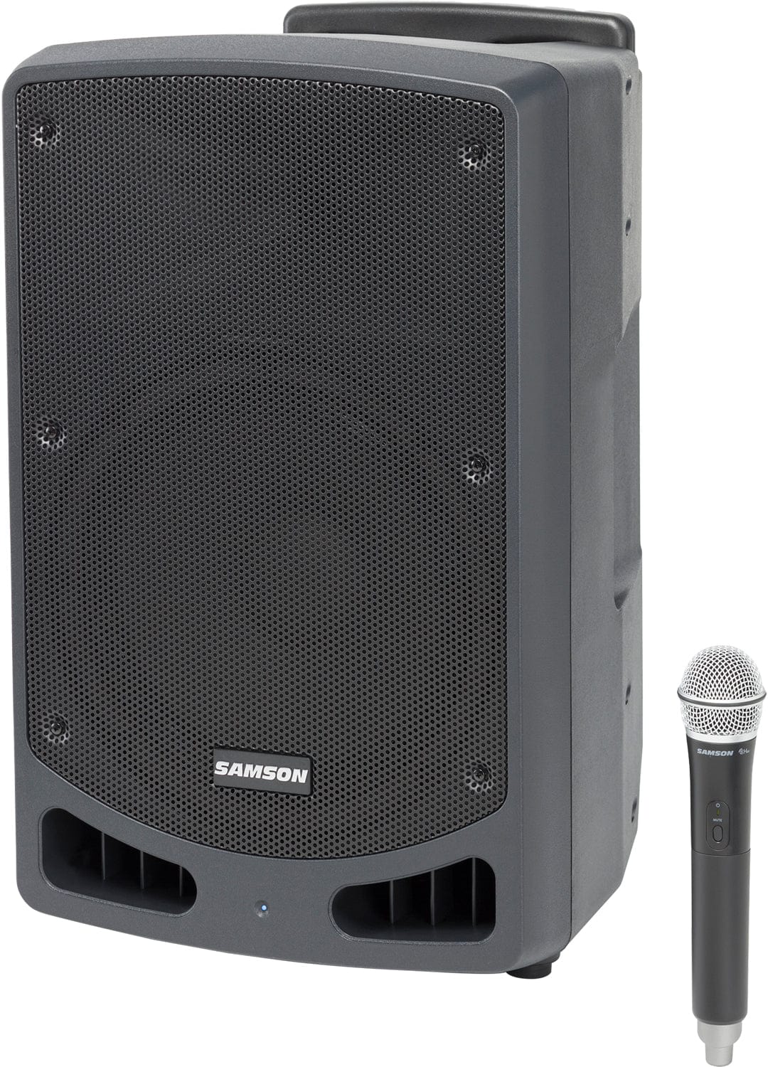 Samson SAXP312W-D Portable PA 300-Watts 2-Way 12-Inch Woofer w/ Bluetooth at D Band Wireless - PSSL ProSound and Stage Lighting