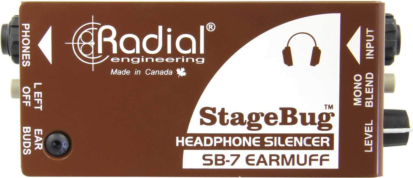 Radial SB-7 Ear Muff Passive Headphone Controller - PSSL ProSound and Stage Lighting