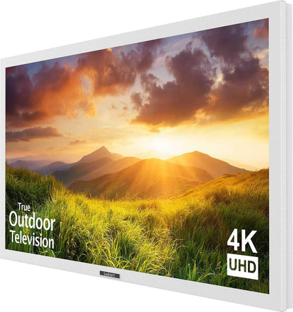 SunBriteTV Signature Series 55-In 4K Ultra HD Landscape TV - White - PSSL ProSound and Stage Lighting