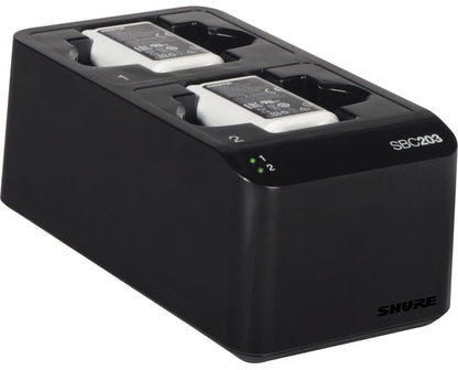 Shure SBC203 Dual Docking Station for SLX-D Transmitters and SB903 Battery - PSSL ProSound and Stage Lighting