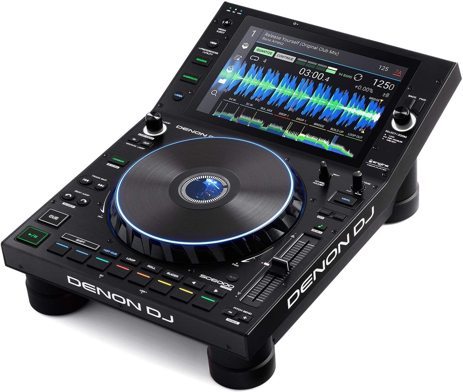 Denon DJ SC6000 Prime Professional DJ Media Player - PSSL ProSound and Stage Lighting