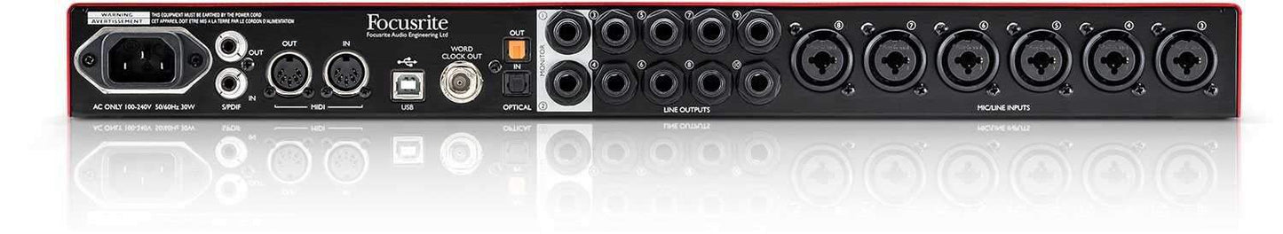 Focusrite Scarlett 18i20 USB 2.0 Audio Interface - PSSL ProSound and Stage Lighting