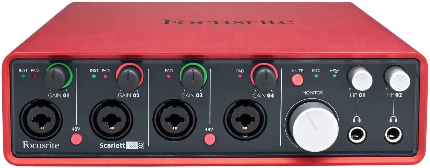 Focusrite Scarlett 18I8 18 IN 8 OUT USB Interface - PSSL ProSound and Stage Lighting