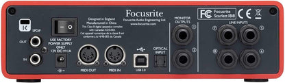 Focusrite Scarlett 18I8 18 IN 8 OUT USB Interface - PSSL ProSound and Stage Lighting