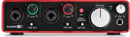 Focusrite Scarlett 2i2 USB 2.0 Audio Interface - PSSL ProSound and Stage Lighting