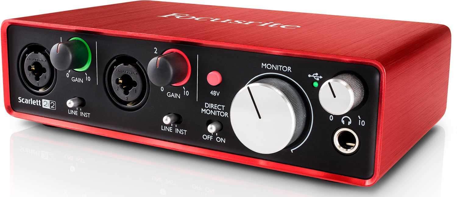 Focusrite Scarlett 2i2 USB 2.0 Audio Interface - PSSL ProSound and Stage Lighting