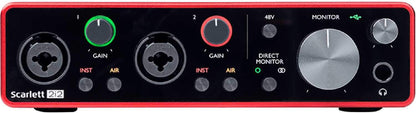 Focusrite Scarlett 2i2-3G USB Audio Interface - PSSL ProSound and Stage Lighting