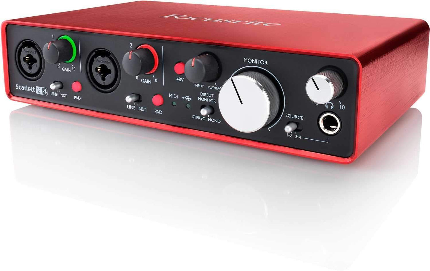 Focusrite Scarlett 2i4 USB 2.0 Audio Interface - PSSL ProSound and Stage Lighting