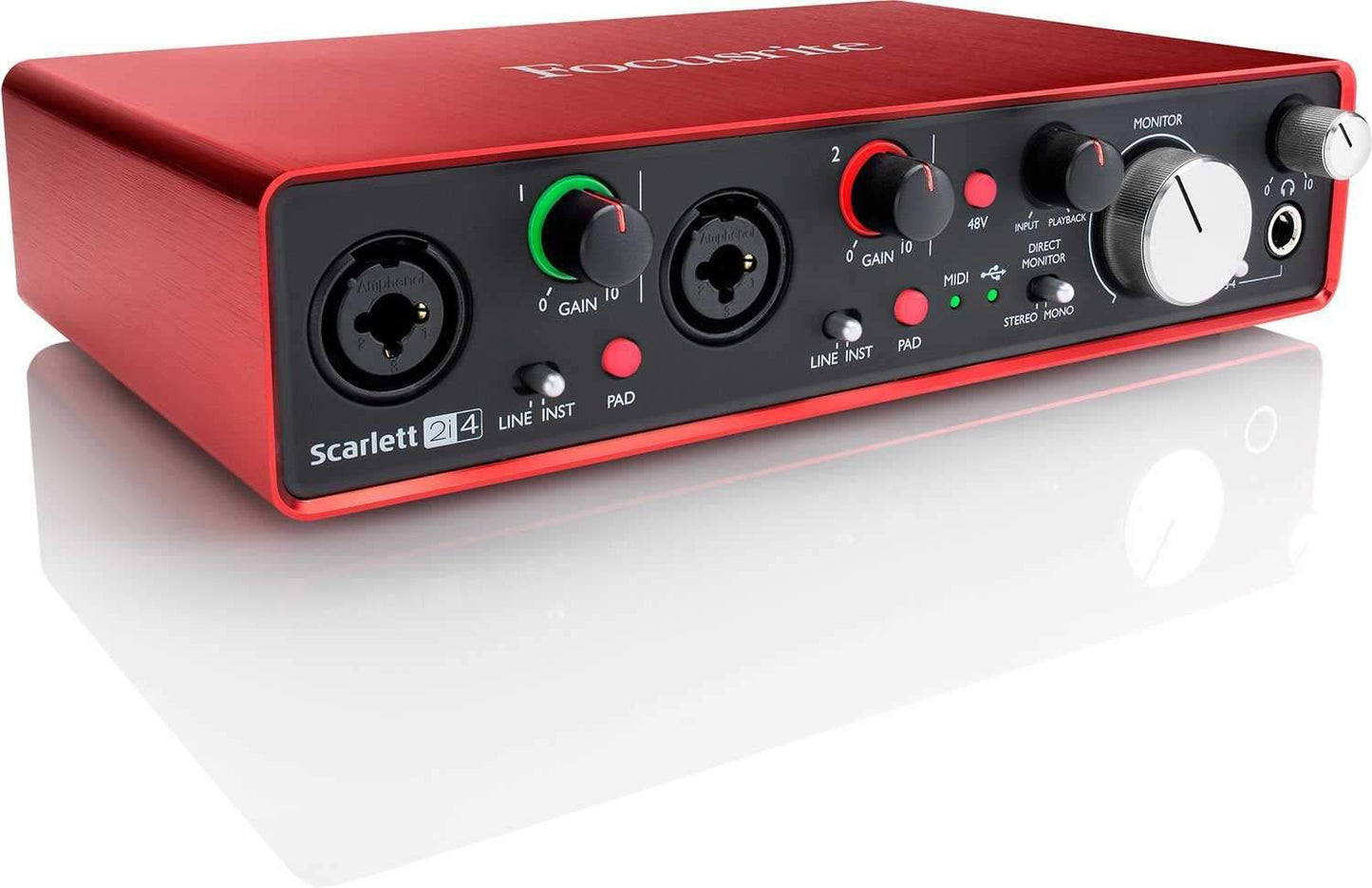 Focusrite Scarlett 2i4 USB 2.0 Audio Interface - PSSL ProSound and Stage Lighting