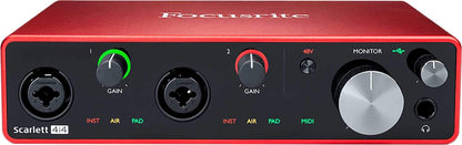 Focusrite Scarlett 4i4 3G USB Audio Interface - PSSL ProSound and Stage Lighting