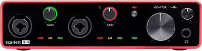 Focusrite Scarlett 4i4 3G USB Audio Interface - PSSL ProSound and Stage Lighting