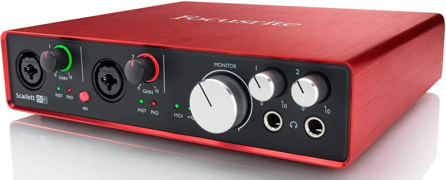 Focusrite Scarlett 6i6 USB 2.0 Audio Interface - PSSL ProSound and Stage Lighting