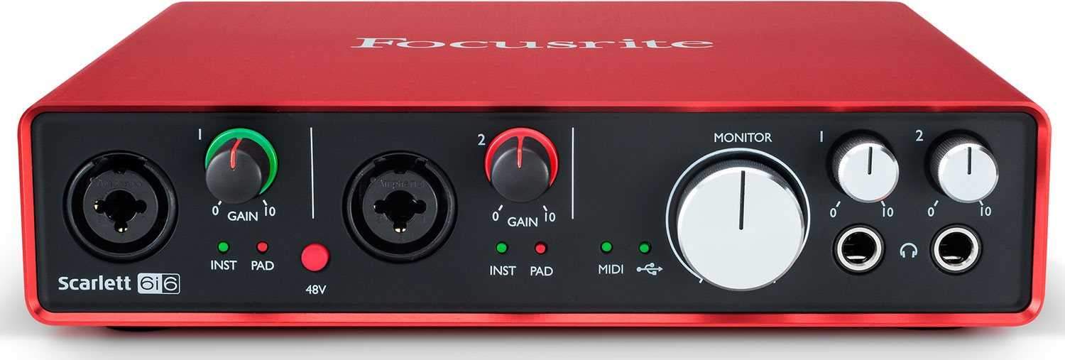 Focusrite Scarlett 6i6 USB 2.0 Audio Interface - PSSL ProSound and Stage Lighting