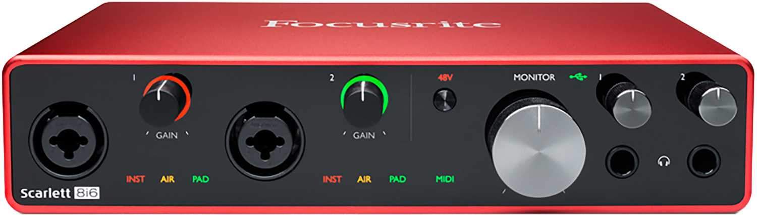 Focusrite Scarlett 8i6 3G USB Audio Interface