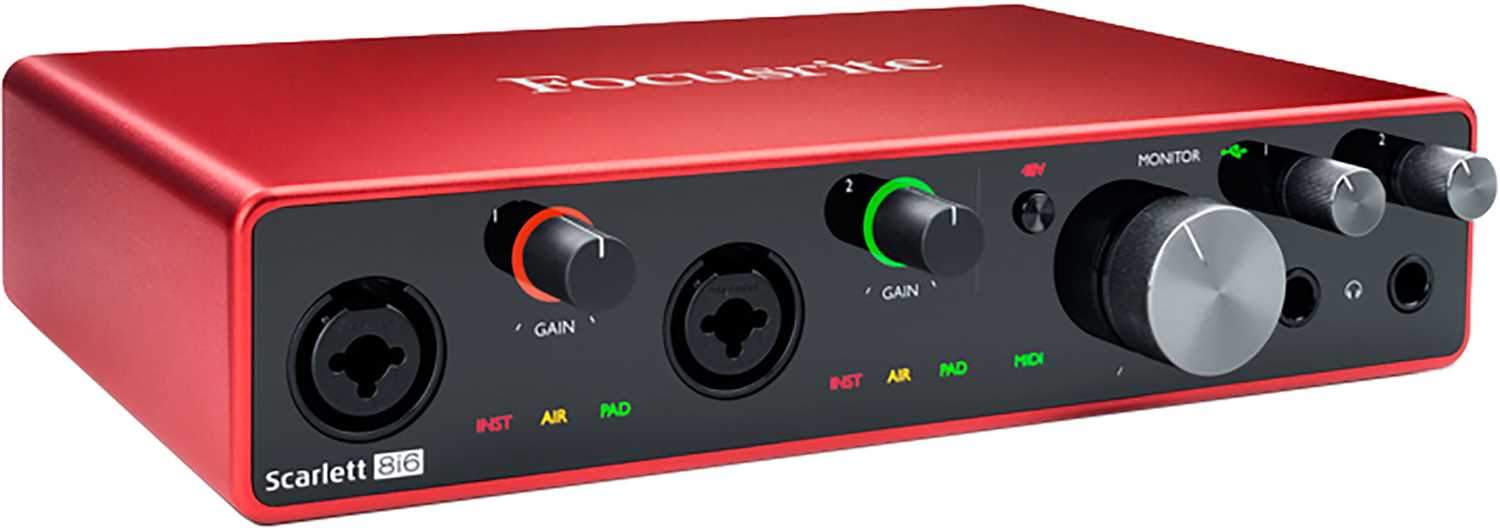 Focusrite Scarlett 8i6 3G USB Audio Interface