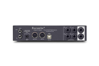 Focusrite Scarlett 8I6 8 In 6 Out Audio Interface - PSSL ProSound and Stage Lighting