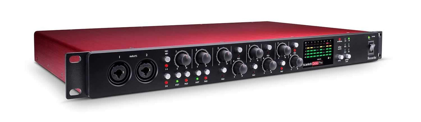 Focusrite Scarlett OctoPre 8-Channel Mic Preamp & Converter - PSSL ProSound and Stage Lighting