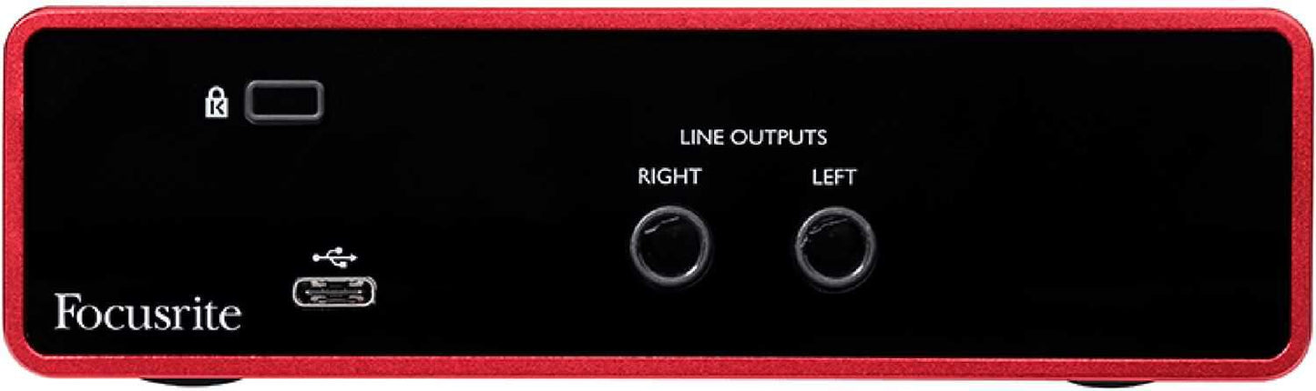 Focusrite Scarlett Solo 3G 2 USB Audio Interface - PSSL ProSound and Stage Lighting