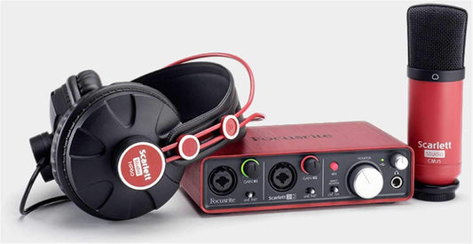 Focusrite Scarlett Studio USB Recording Package - PSSL ProSound and Stage Lighting