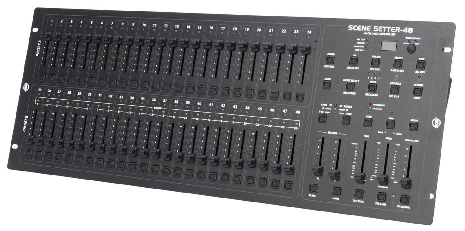 ADJ American DJ Scene Setter-48 48 Channel DMX Light Contoller - PSSL ProSound and Stage Lighting