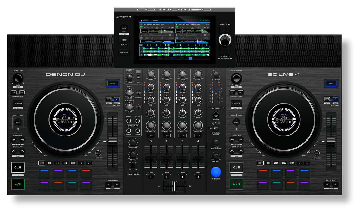 アボッチ DENON DJ Prime4 4chオールインワン 希少 アボッチ DENON DJ Prime4 4chオールインワン 希少 Amazon.com: Denon