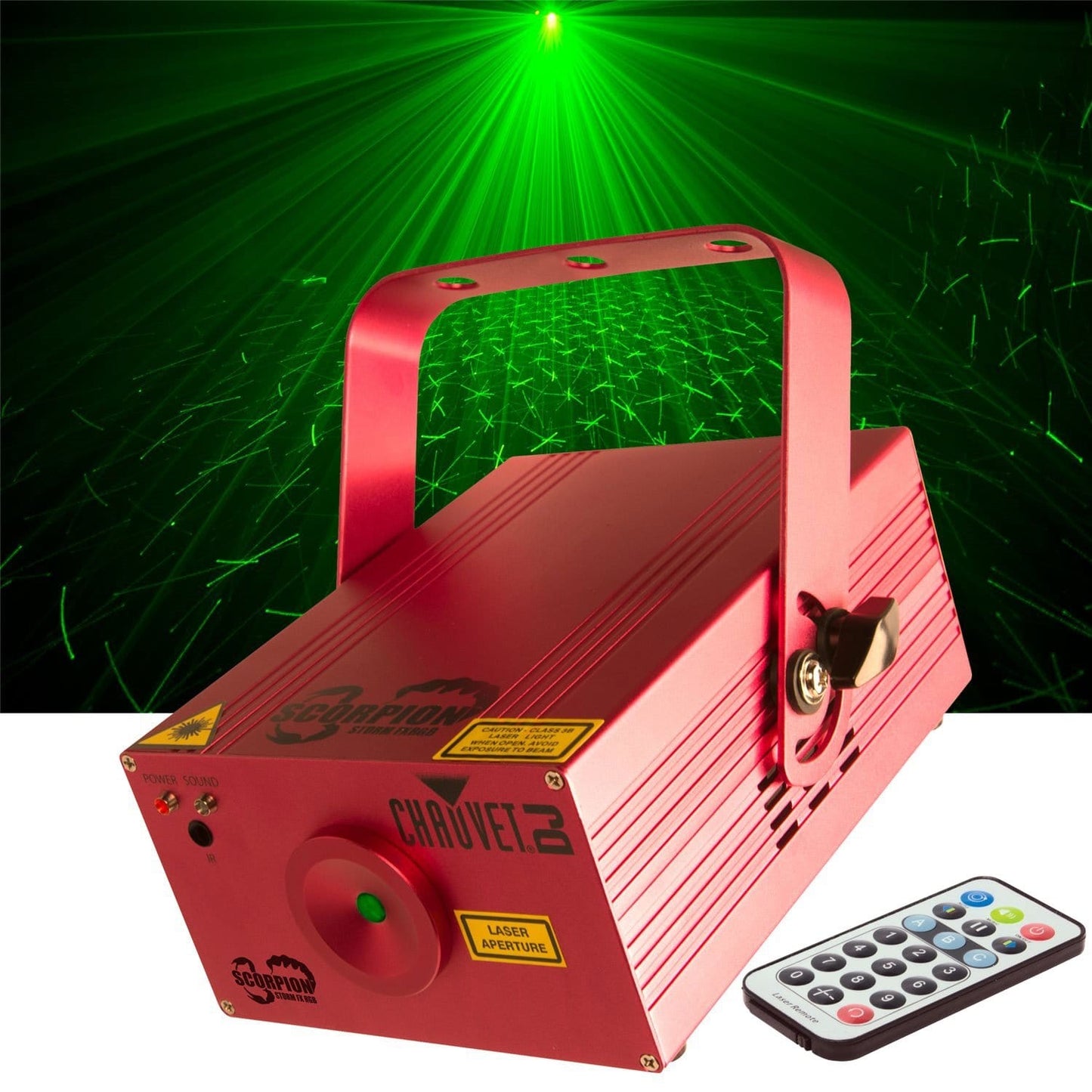 Chauvet Scorpion Storm FX RGB Laser Beam Effect Light - PSSL ProSound and Stage Lighting