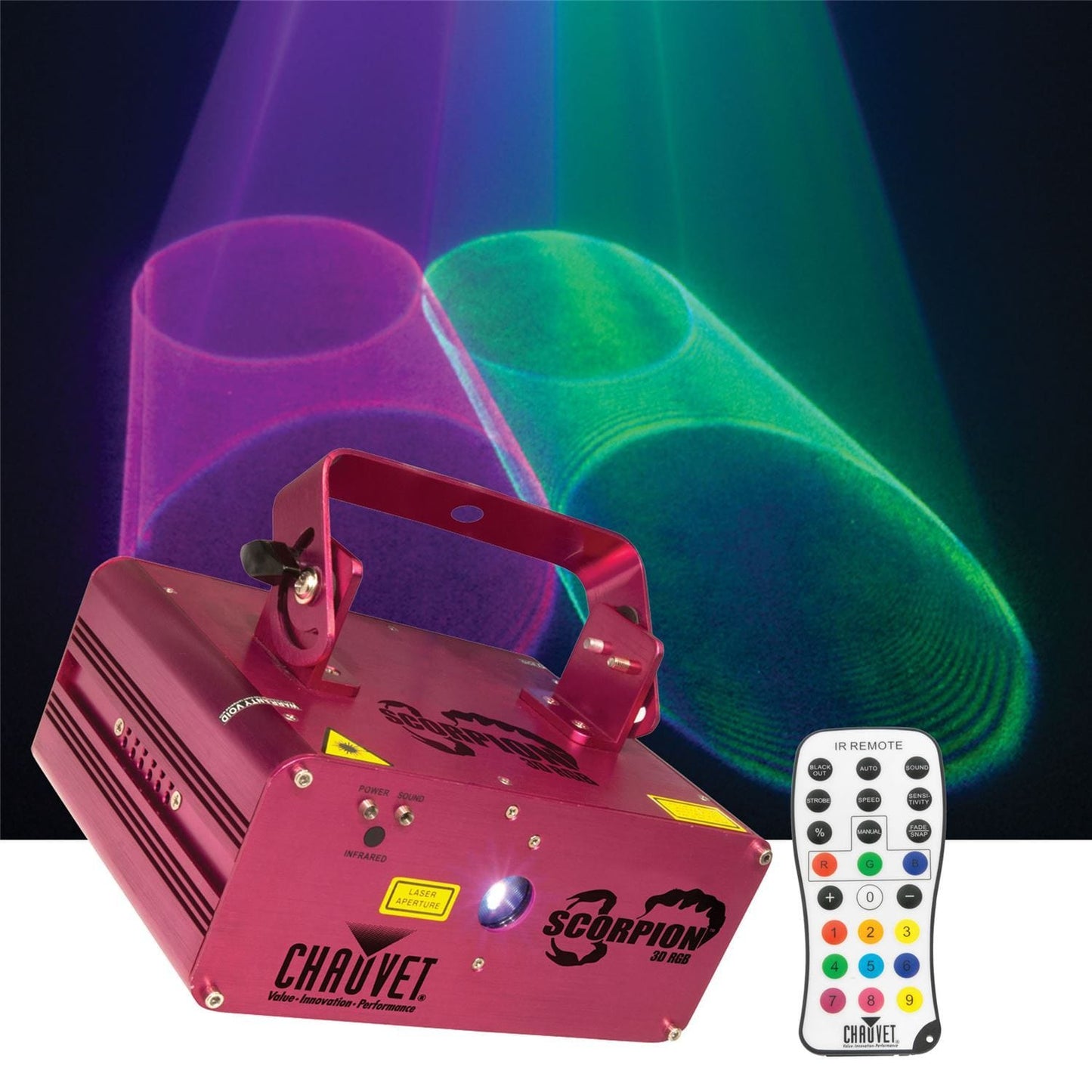 Chauvet Scorpion 3D RGB DMX Laser Effect - PSSL ProSound and Stage Lighting