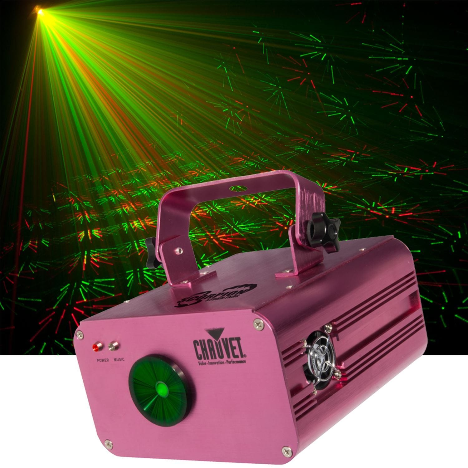 Chauvet SCORPION STORM FX RG Red Green Link Laser - PSSL ProSound and Stage Lighting