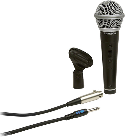 Samson SCR21S Dynamic Cardioid Handheld Mic with Switch - PSSL ProSound and Stage Lighting