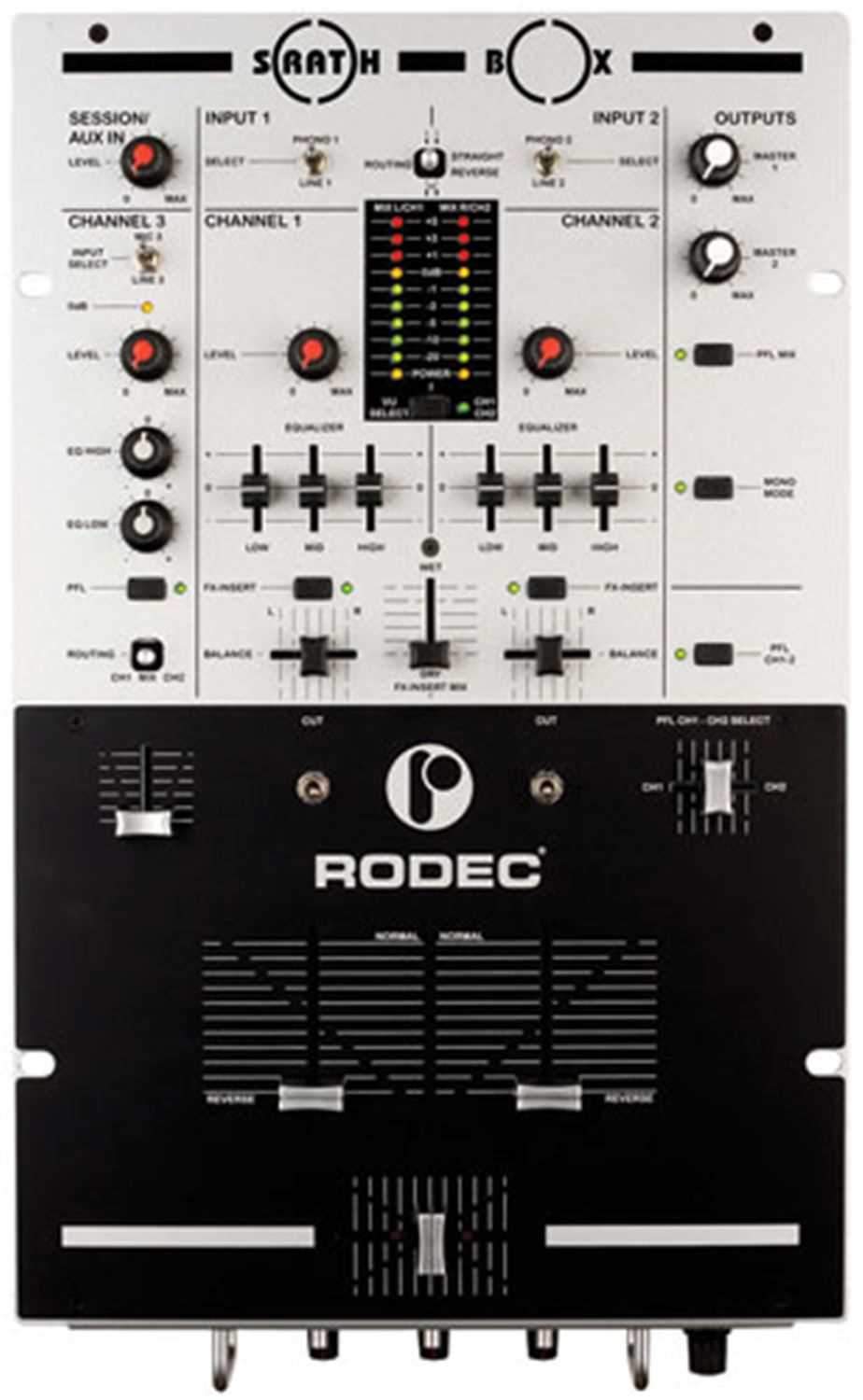 Rodec Scratch-Box High Quality 2-Ch 10 Mixer - PSSL ProSound and Stage Lighting