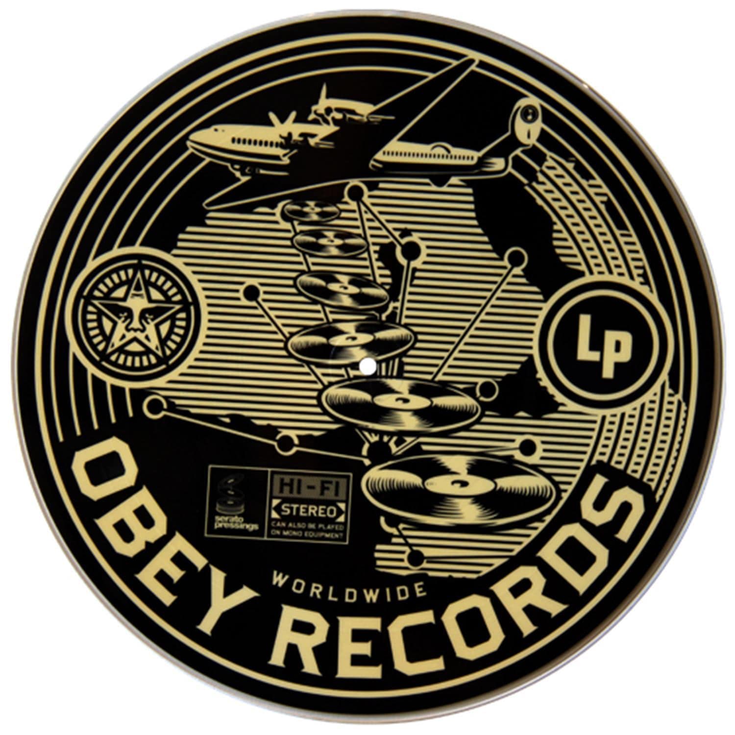 Obey Shepard Fairey Serato Time Coded Vinyl (2-Lp) - PSSL ProSound and Stage Lighting