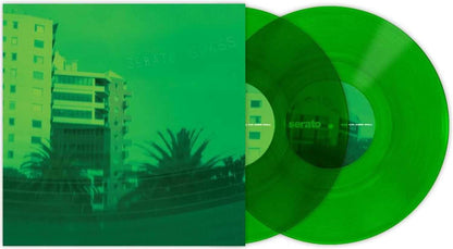 Serato Glass 10 In Control Vinyl Green Glass Pair - PSSL ProSound and Stage Lighting