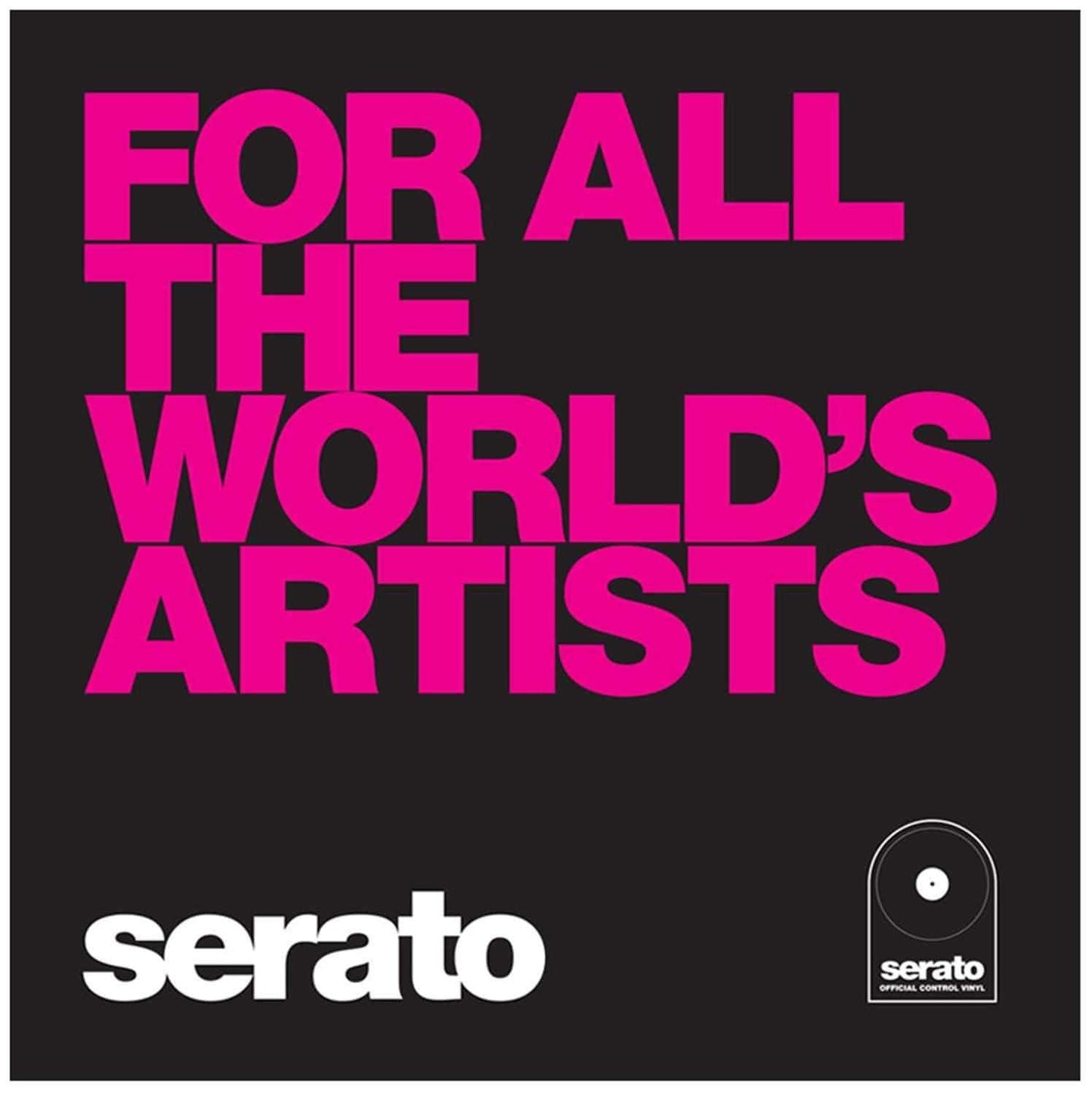 Serato Performance Series 10in Worlds Artists 2xLP - PSSL ProSound and Stage Lighting