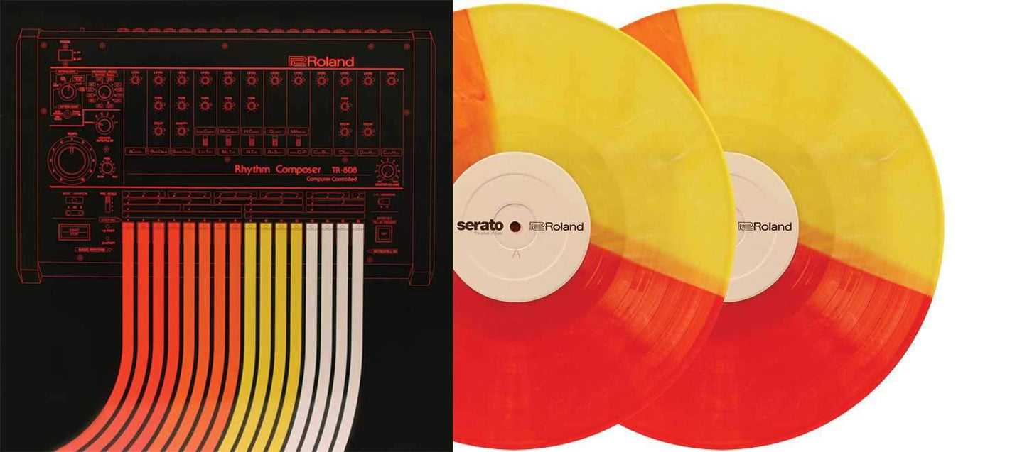 Serato X Roland 808 12-inch Limited Edition Control Vinyl Pair - PSSL ProSound and Stage Lighting