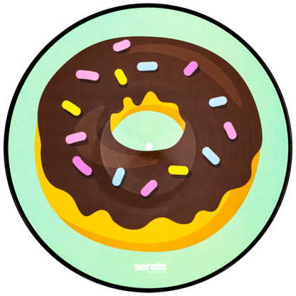 Serato Control Vinyl Donut+Heart Emoji (Pair) - PSSL ProSound and Stage Lighting