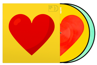 Serato Control Vinyl Donut+Heart Emoji (Pair) - PSSL ProSound and Stage Lighting