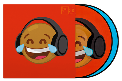 Serato Control Vinyl Thinking+Crying Emoji (Pair) - PSSL ProSound and Stage Lighting