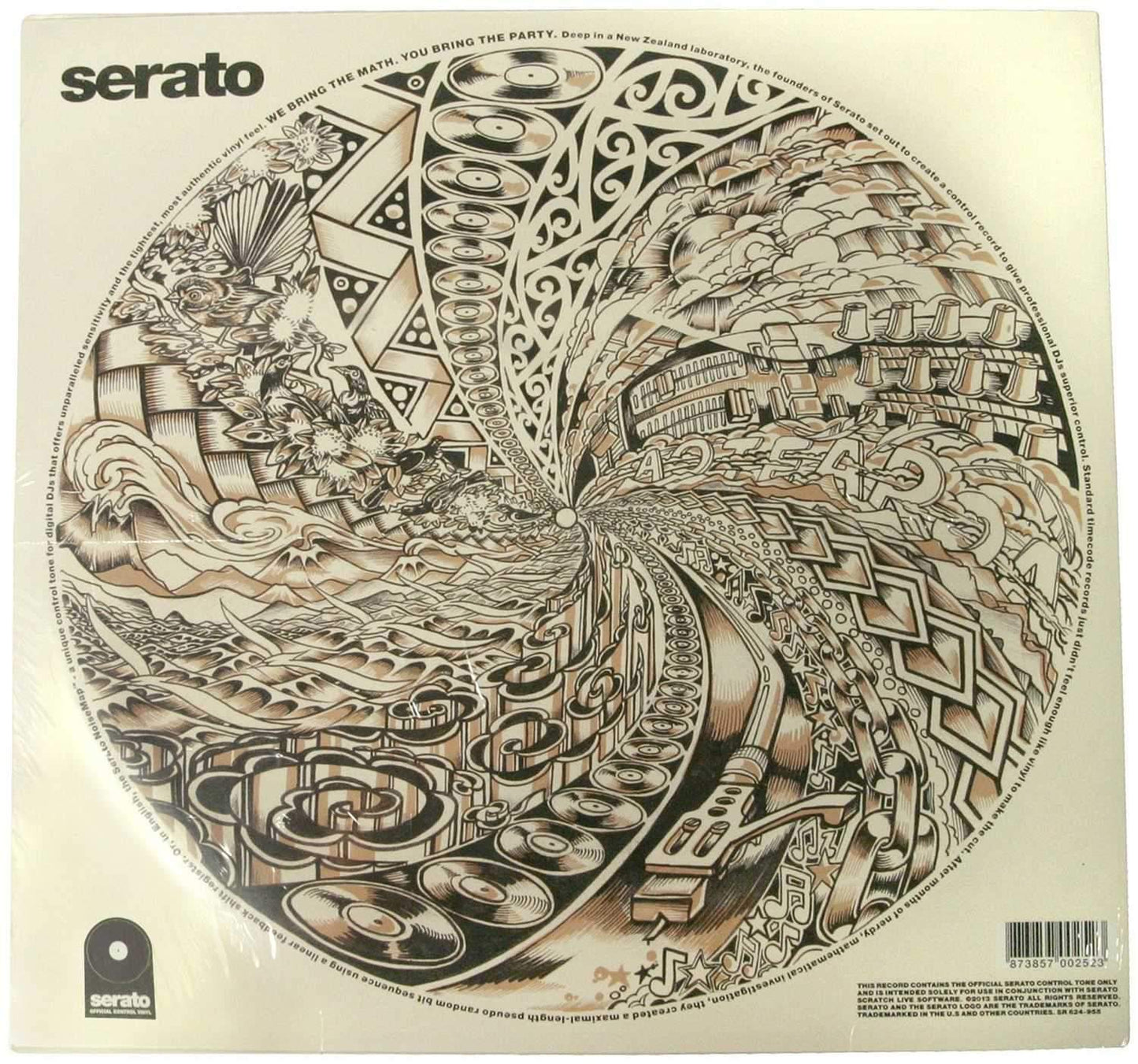 Serato Dan Tippett Picture Disc Control Vinyl 2Pk - PSSL ProSound and Stage Lighting