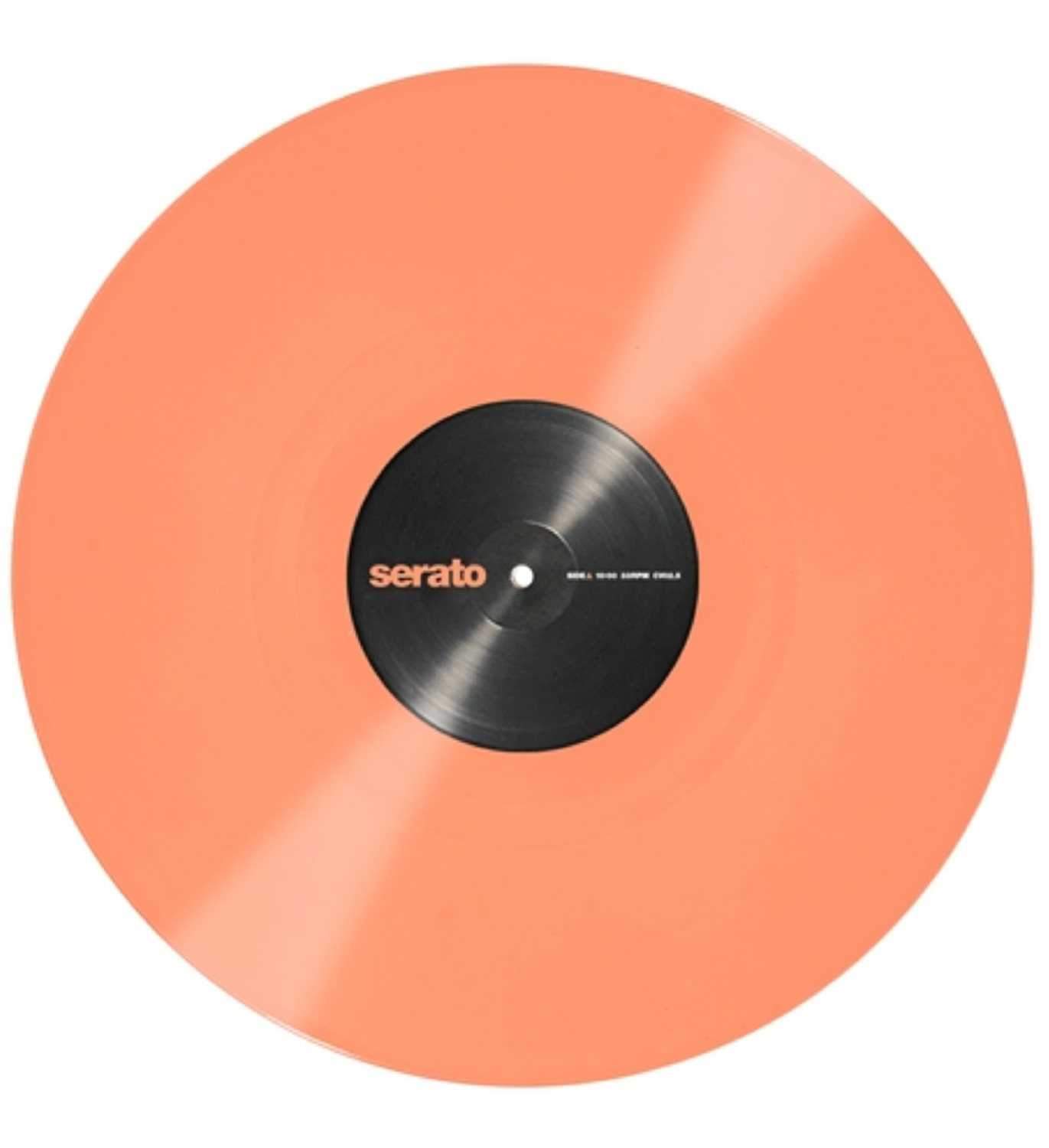 Serato Pastel Coral DJ Control Vinyl Pair 12 inch - PSSL ProSound and Stage Lighting