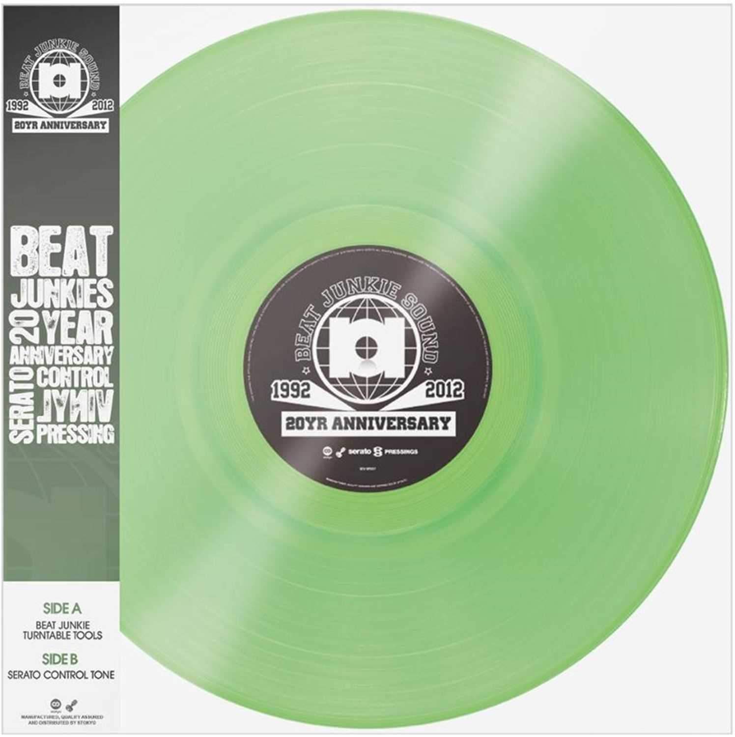 Serato Spl Edtn 20 Year Beat Junkies Control Vinyl - PSSL ProSound and Stage Lighting