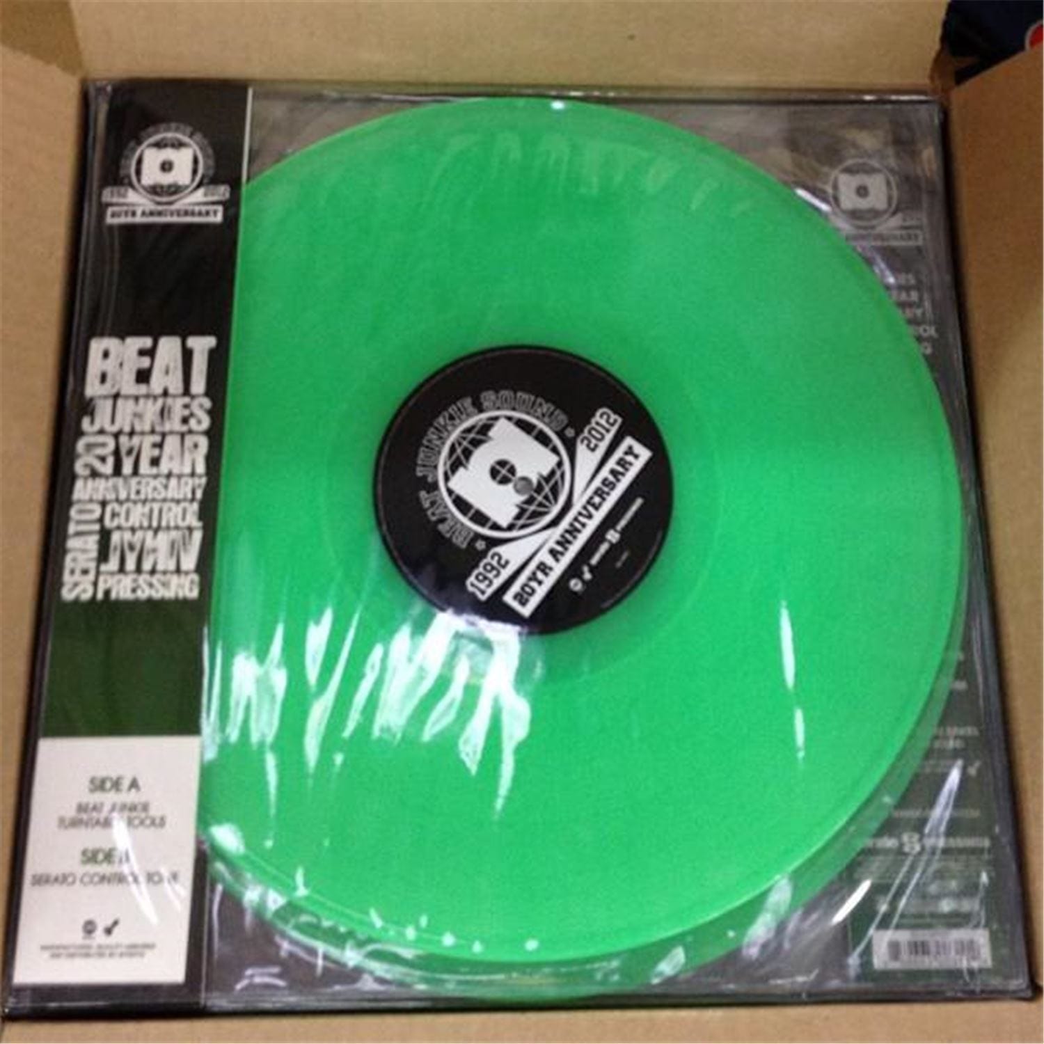 Serato Spl Edtn 20 Year Beat Junkies Control Vinyl - PSSL ProSound and Stage Lighting