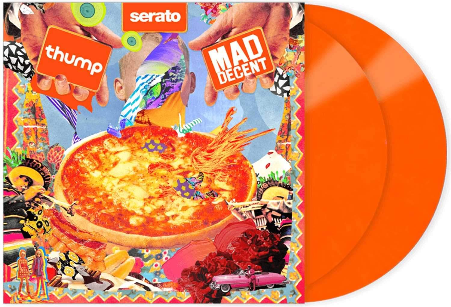 Serato Mad Decent/Thump Peyote Pizza Braykz Vinyl - PSSL ProSound and Stage Lighting