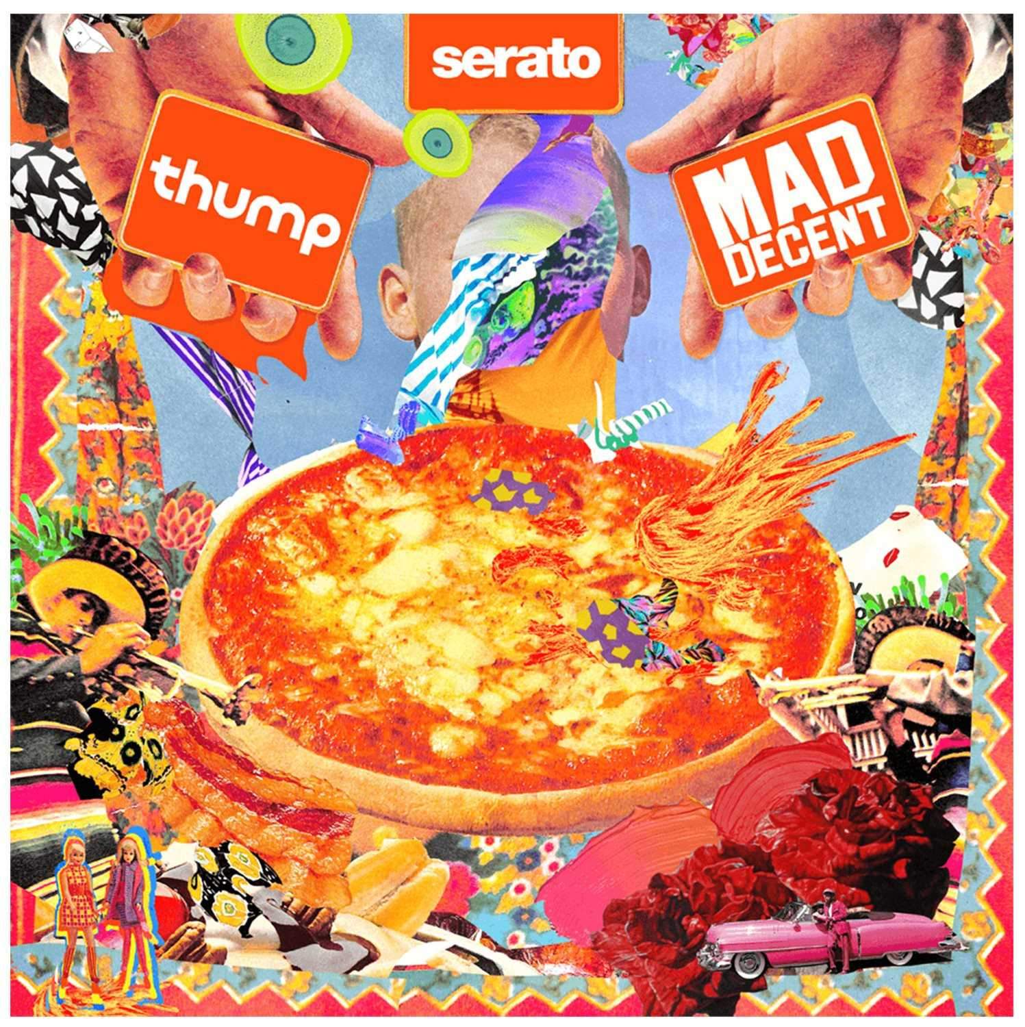 Serato Mad Decent/Thump Peyote Pizza Braykz Vinyl - PSSL ProSound and Stage Lighting